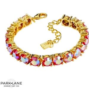 40 Carat Iridescent Coral Park Lane Impression Bracelet